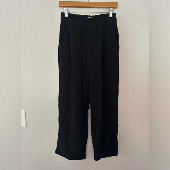 Madewell Breezewoven Pull-On High-Rise Straight Pants - Picture 3 of 9